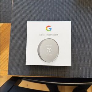 Google Nest Thermostat - Silver